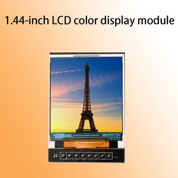 1,44-дюймовый TFT-ЖК-модуль ST7735S Разрешение 128x128 Модуль отображения последовательного порта SPI Модуль отображения экрана RGB 65K 10