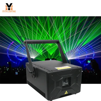 10 Вт водонепроницаемый RGB-лазерный сценический свет, проектор мощностью 20-30 К/с, анимационное танцевальное лазерное шоу, освещение