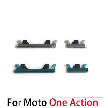10 шт. для Motorola Moto One Action/One Vision Кнопка включения-выключения, клавиша увеличения-уменьшения громкости, боковая кнопка 2