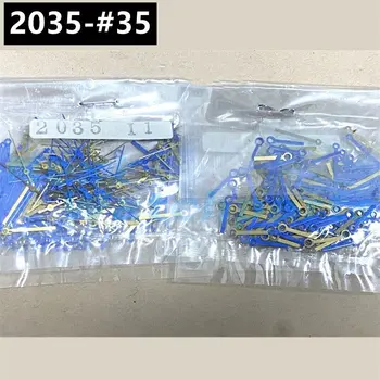 100 Комплектов матовых синих стрелок 11 мм для кварцевого механизма Miyota 2035 8