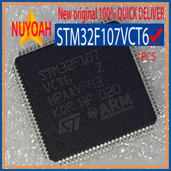 100% новый оригинальный STM32F107VCT6 с объемом флэш-памяти от 64 до 256 Кбайт, Однокристальный 32-разрядный микроконтроллер LQFP-100 MCU