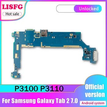 100% Оригинал Для Samsung Galaxy Tab 2 7,0 P3110 P3100 Материнская Плата 3G и WIFI Разблокированный Кабель для материнской платы с полными чипами 2