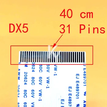 10ШТ головной кабель 31 контакт 400 мм для печатающей головки Epson DX5 FFC плоский кабель для передачи данных Skycolor Allwin Xuli Witcolor printer 31p 1