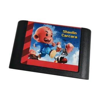 16-битная игровая карта Shaolin-carcaraCartridge MD для Sega Mega Drive и для оригинальной консоли 9