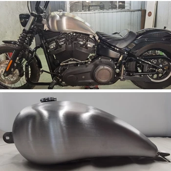 18-литровый бензиновый топливный бак с крышкой для Harley Softail 2018-2022 Все модели мотоциклов 18