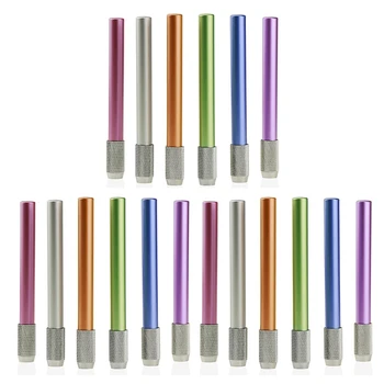 18 шт. Металлический цветной стержень, удлинитель для карандашей, удлинитель для карандашей, гнездо для ручек, удлинитель для ручек, пенал для карандашей.