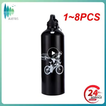 1~8PCS 750ml Cycling Thermal Bike Bottle Aluminum Alloy Bicycle Water Bottle MTB Mountain Бутылка Для Велосипеда Bike