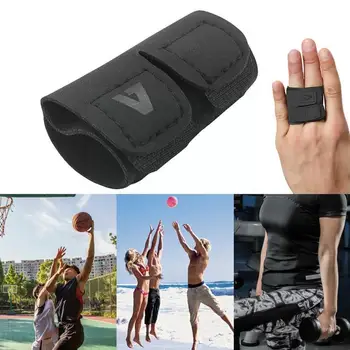 1шт Спортивный волейбольный баскетбольный бандаж для поддержки пальцев Защитное снаряжение для снятия боли Защита пальцев Sport M7Q7 16