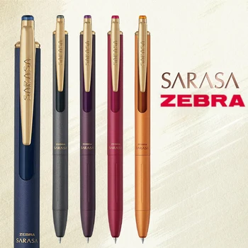 1шт Япония ZEBRA Sarasa Винтажная Гелевая ручка JJ56 Limited Металлический Держатель для ручки, Плавно Пишущая Удобная Цветная ручка Стационарная 6