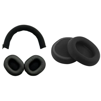 2 комплекта ушной подушки, чехол для наушников для Steelseries / Sairui с головной балкой для наушников, защитный чехол для Audio-Technica 18