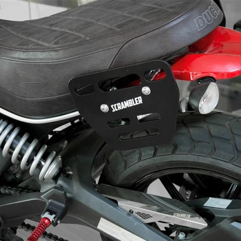 2 шт Новый Для Ducati Scrambler lcon 800 600 2016-2021 Скремблер 620 800 Sixty2 Багажная Полка Мотоциклетная Боковая Сумка Багажный Кронштейн 2