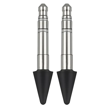 2 шт. Сменный наконечник для стилуса, 2,5 см Сенсорная ручка, запасные наконечники, аксессуары Высокая чувствительность для Microsoft Surface Slim Pen 2 17