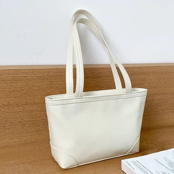 2023 Новые женские повседневные сумки для покупок через плечо из искусственной кожи многоразового использования, школьная сумка на открытом воздухе, женская сумка, сумки 6
