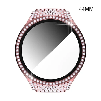 2023 Новые умные часы, кольцо с бриллиантовым безелем, защитный бампер, корпус для Galaxy-Watch 4 40 мм 44 мм 17