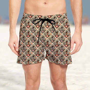 3D шорты летние новые мужские в стиле хип-хоп с полевыми цветами в стиле пэчворк удобные и модные шорты пляжный комплект 2023 20