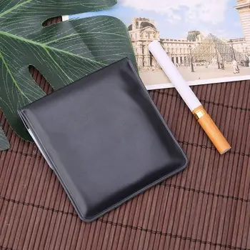 67JE Портативная Пепельница Карманная сумка для хранения курительных сигар Огнестойкая с запахом ПВХ 5