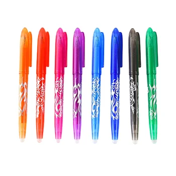8 шт. многоцветная стираемая гелевая ручка для письма, кавайные ручки, инструменты для творчества, школьные принадлежности, канцелярские принадлежности 11