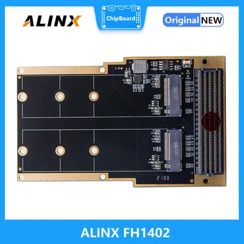 ALINX FH1402: Плата адаптера интерфейса FMC HPC к 2-канальному M.2 NVME SSD-накопителю Дочерняя плата FMC для FPGA 2