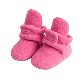 BeQeuewll/ зимние теплые ботинки для новорожденных девочек; однотонные ботильоны; теплая детская обувь для прогулок для малышей; 18