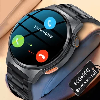 ChiBear ECG + PPG Bluetooth Вызов Смарт-Часы Мужской Спортивный Браслет NFC Водонепроницаемый Пользовательский Циферблат Мужские Умные Часы Для IOS Android 9