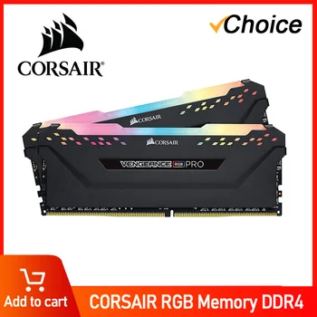 CORSAIR ddr4 pc4 ram RGB PRO DIMM Поддержка настольной памяти материнская плата 8GB memoria ram ddr4 3200 МГц 3600 МГц 8G 16GB ram 5