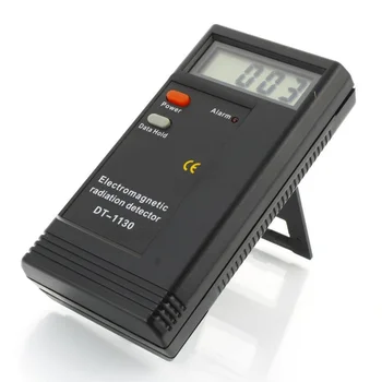 DT-1130 Новый ручной Цифровой Детектор электромагнитного излучения, измеритель ЭДС, 1999 отсчетов, ЖК-дисплей, Дозиметр, Частотный тестер 1
