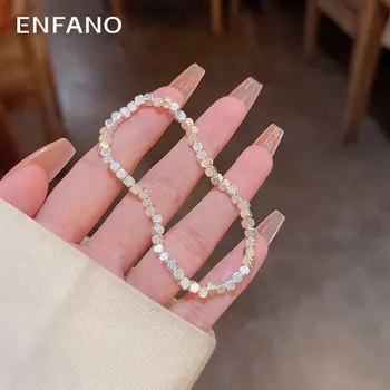 Enfano Light Высококачественный Дизайнерский модный маленький браслет на удачу для женщин 5