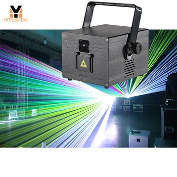 F8 8 Вт RGB анимационный лазерный луч Dj Disco RGB Stage Laser Light Show 4