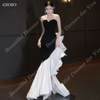 GIOIO 2023 Новое Вечернее платье из тонкого Рыбьего хвоста Нестандартного размера для поддержки темперамента невесты с французской грудью, изготовленное на заказ 12