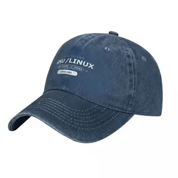 GNU / Linux Будущее сегодня Бейсболка Новая Шляпа Винтажная мужская Кепка Люксовый бренд Женская 17