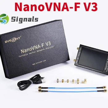 HamGeek NanoVNA-F V3 1 МГц-6 ГГц Портативный Векторный Сетевой Анализатор VNA для Антенны MF/HF/VHF/UHF/SHF 17