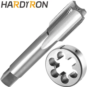 Hardiron M36 X 2 с метчиком и штампом для левой руки, M36 x 2.0 с метчиком для машинной резьбы и круглой матрицей 17
