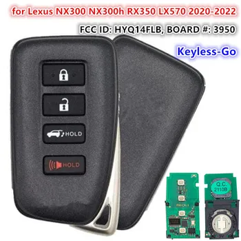KEYECU для 2020 2021 2022 RX350 433 МГц бесключевой Смарт-пульт дистанционного управления (внедорожник)/Плата 3950/ЧИП A8/FCC ID: HYQ14FLB/PN: 89904-0E180 16