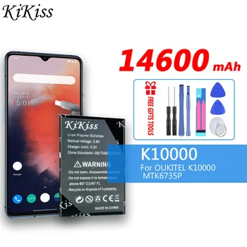 KiKiss 14600 мАч для Oukitel k10000 Батарея 100% Новая Высококачественная Настоящая Замена Батареи Резервная Батарея Для Oukitel k10000 12
