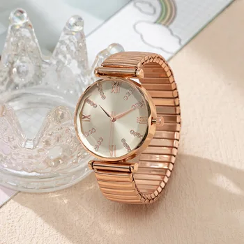 Montre Femmes 2023, хит продаж, новые женские часы с эластичной лентой, повседневные модные кварцевые часы для женщин, женские часы, женские часы 5