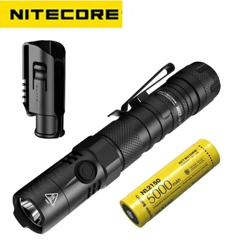 NiteCore MH12 V2 XP-L2 V6 светодиодный USB перезаряжаемый фонарик + аккумулятор 10