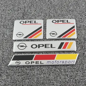 OPEL Используется для OPEL наклейка с логотипом Opel CORSA на заднюю панель автомобиля знак модификации наклейка с логотипом автомобиля Opel автомобильная наклейка 4
