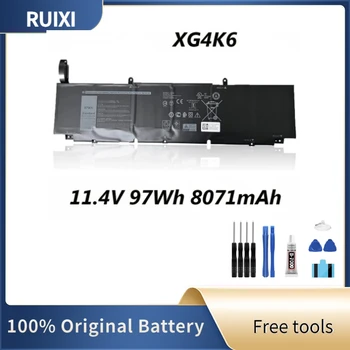 RUIXI Оригинальный аккумулятор XG4K6 0XG4K6 Замена аккумулятора ноутбука Для XPS 17 9700 Серии Precision 5750 (11,4 V 97Wh) + Бесплатные инструменты 16