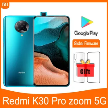 Xiaomi Redmi K30 Pro Zoom 5G Глобальная версия смартфона Qualcomm Snapdragon 865 6,67 дюйма 64 Мп 20 Мп 2340x1080 Android 4