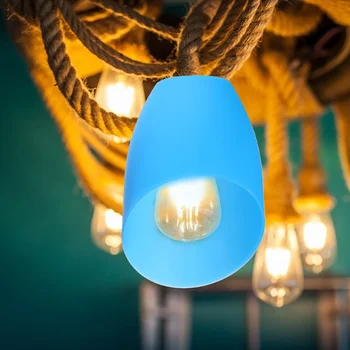 Абажур из 6 предметов, подвесные абажуры, настольные лампы, уникальная пластиковая крышка, абажур с наклонной головкой, настенный светильник 18