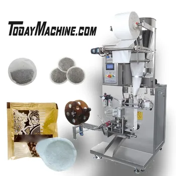 Автоматическая машина для приготовления кофейных стручков круглой формы, машина для упаковки кофейного порошка в фильтр-мешки