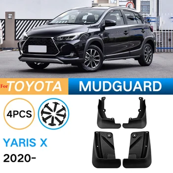 Автомобиль-стайлинг Для Toyota Yaris X 2020 2021 2022 Брызговик Переднего Заднего Колеса Брызговики На Крыло Брызговики Автомобильные Аксессуары 10