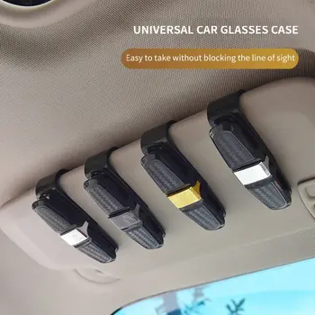 Автомобильные солнцезащитные очки в оправе из углеродного волокна, зажим для очков для автомобильных гаджетов и аксессуаров Suzuki Samurai Car Organizer Punto 13