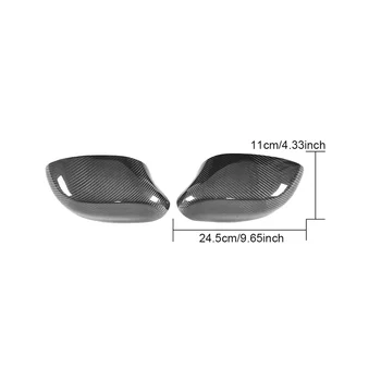 Автомобильные чехлы для боковых зеркал заднего вида из углеродного волокна, защитные чехлы для правых зеркал заднего вида для-Bmw Z4 E85 2002-2008 7