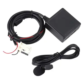 Автомобильный аудиокабель-адаптер с адаптерами вспомогательного микрофонного входа для E90 E91 E92 7