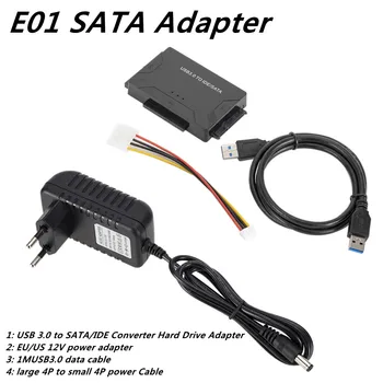 Адаптер данных USB 3.0 на SATA IDE ATA 3 в 1 для портативных ПК 2,5 