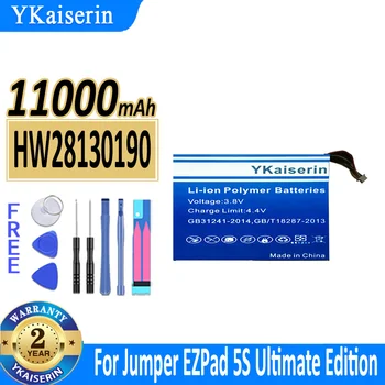 Аккумулятор YKaiserin емкостью 11000 мАч HW28130190 (EZpad 5S) для аккумуляторов Jumper EZpad 5S Ultimate Edition 10
