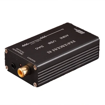 Аудиодекодер HIFI PCM2704 Компьютерная Внешняя Звуковая карта USB Для Подключения Аудио/Оптоволоконного/Коаксиального Цифрового сигнала H2