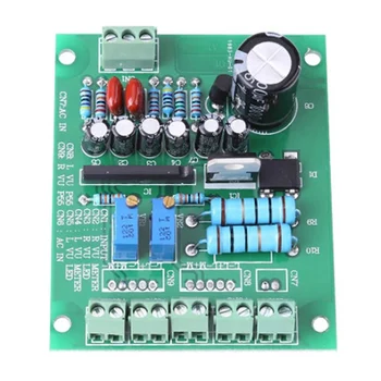 Аудиометр уровня VU постоянного тока 9-12 В, плата драйвера, измеритель уровня ДБ, усилитель IC BA6138, двусторонняя печатная плата 3