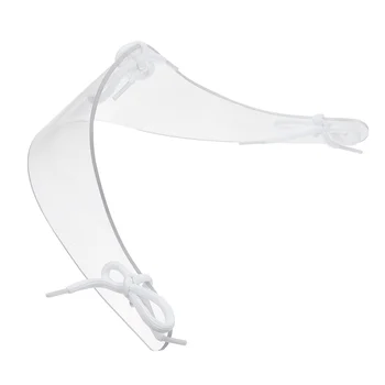Бытовая защитная маска для лица Хоккейный протектор Прозрачная маска вратаря 9